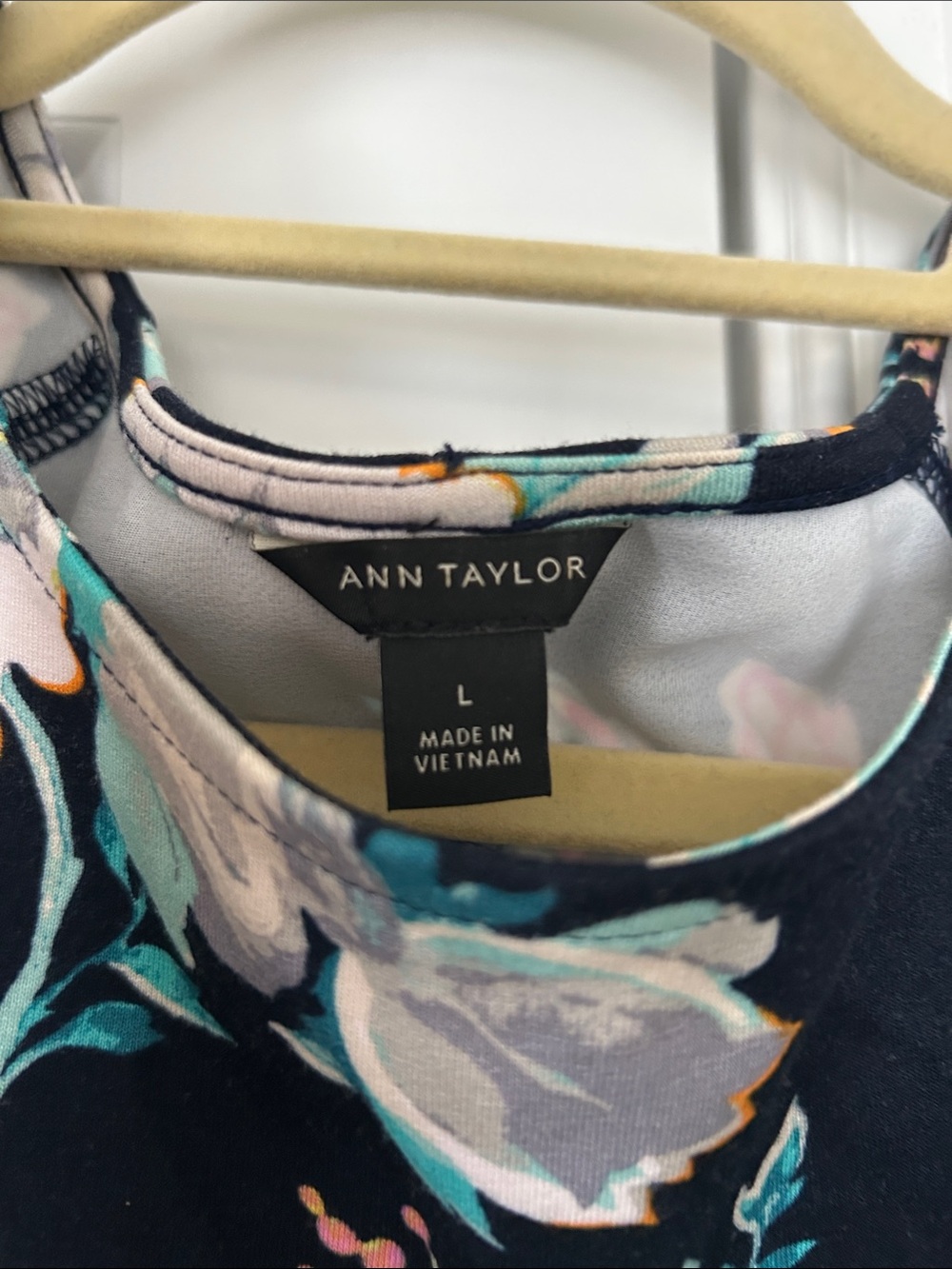 4 summer Loft/Ann Taylor dresses sz L - Picture 6 of 8